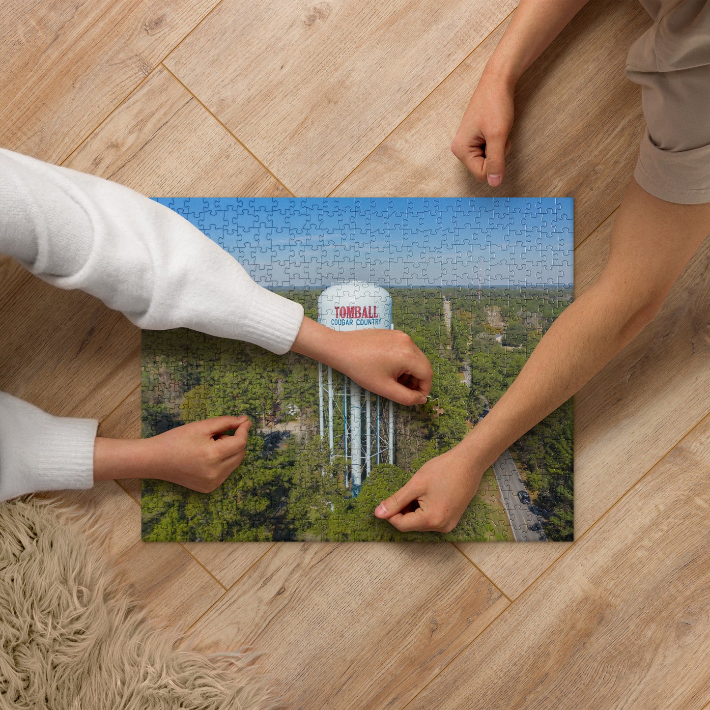 Tomball Water Tower Jigsaw Puzzle