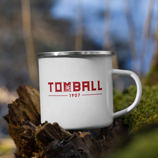 Tomball Enamel Mug